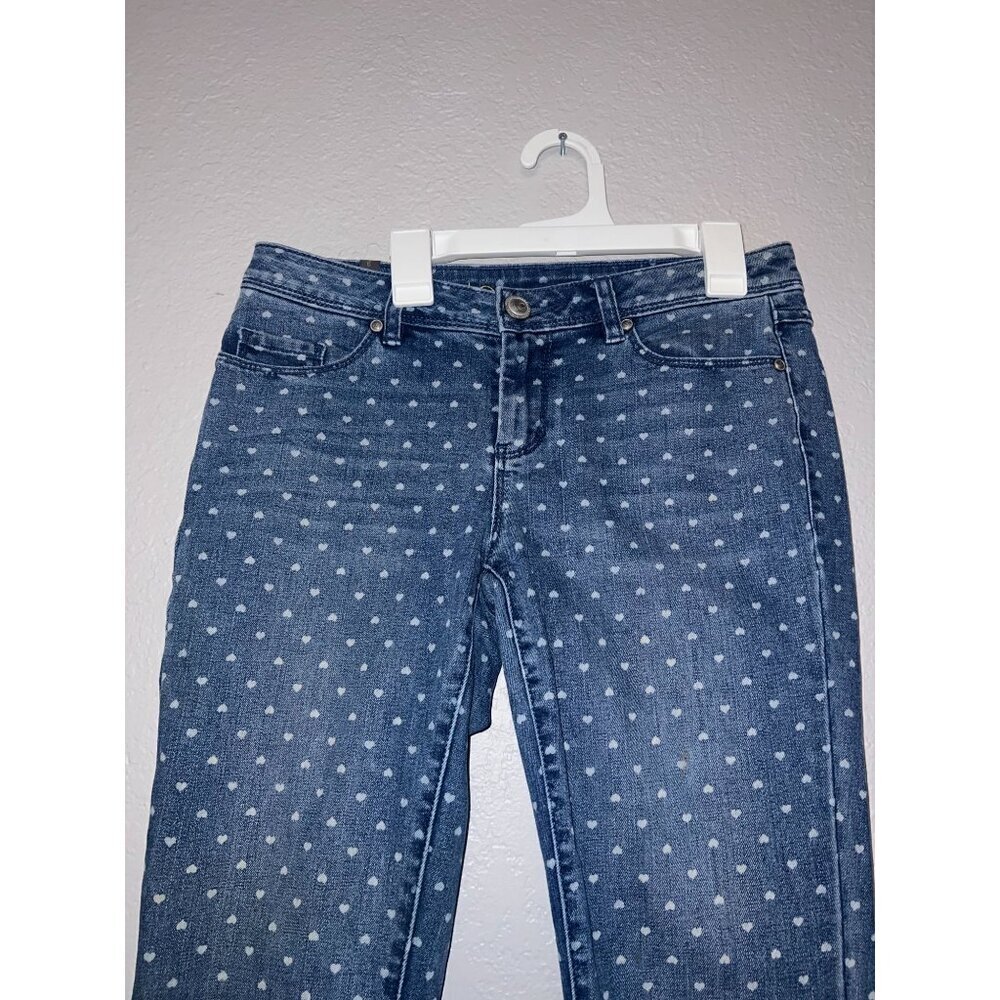 Lauren Conrad LC Women Hearts Skinny Jeans Size 6 - Picture 2 of 7